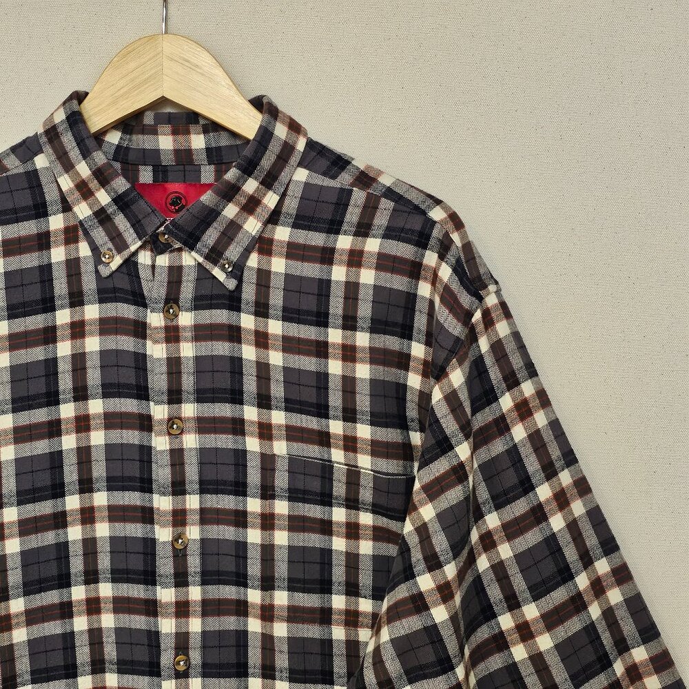 Southern Proper Traditional Fit Flannel Button Down XL